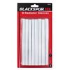 Blackspur Radiator pipe covers sleeves white 15mm - 8 pack