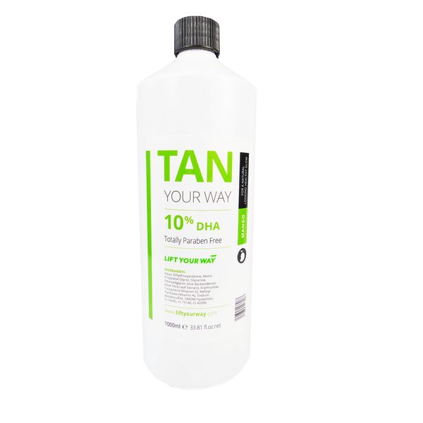 Lift Your Way 1 litre 10% (medium) tanning solution