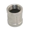 1" 1 inch in NPT Female Coupling SS 304 Thread Pipe Fitting Connector Adapter