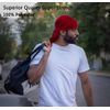 JarseHera Velvet Durags for Men Waves, 4 Pair, One Size Fit Most, Durag Velevt-Black+Navy blue+Wine+Purple