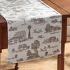 Park Designs Down On The Farm Toile Table Runner 13" X 36"