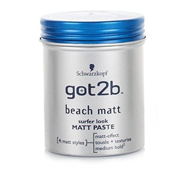 Schwarzkopf Got2b Beach Matt Surfer Look Matt Paste by Got 2B