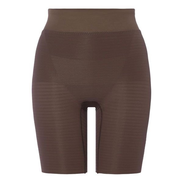 Triumph TR575 Tummy Support Shaper, Long Girdle, Medium, BR-Brown