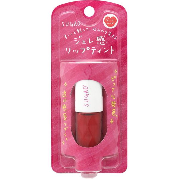 スガオ (SUGAO) ジュレ感リップティントジューシーレッド 4.7ml