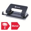 Rexel Student 2 Hole Punch, 8 Sheet Capacity, Adjustable Guide Bar, Metal, Assorted Colours, 62061