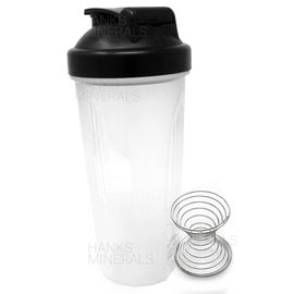 Protein Shaker Mixer Blender Cup Bottle 28 oz Wire Whisk Gym Powder Workout