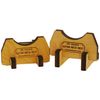 ADJUSTABLE GUITAR NECK REST WITH YELLOW POWER STRING WINDER