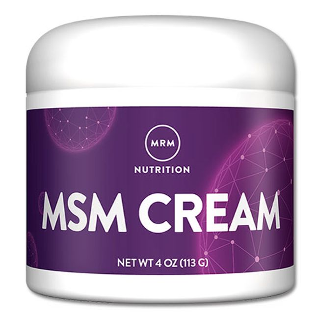 MSM Cream 113g 4oz MRM Throbbing Roughness Crack Damage