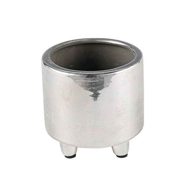 Dalton Silver Pot with Legs S G20-0203 Footed Pot