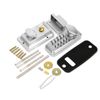 Digital Code Lock Door Lock, Keyless Entry Door Lock, Mechanical Digital Combination Code Door Lock, Weather Resistant External Internal Push Button Keypad Locks Indoor Outdoor Door Home Security