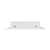 8x8 Modern AC Vent Cover - Decorative White Air Vent - Standard Linear Slot Diff