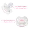 LittleForBig Bigshield Generation-II Adult Sized Printed Pacifier Princess Crown Pattern White