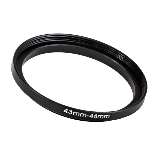 43mm to 46mm Step-Up Ring Filter adapter (43mm-46mm) Camera Filter Ring for 46mm UV ND CPL Filter (MPIXO)