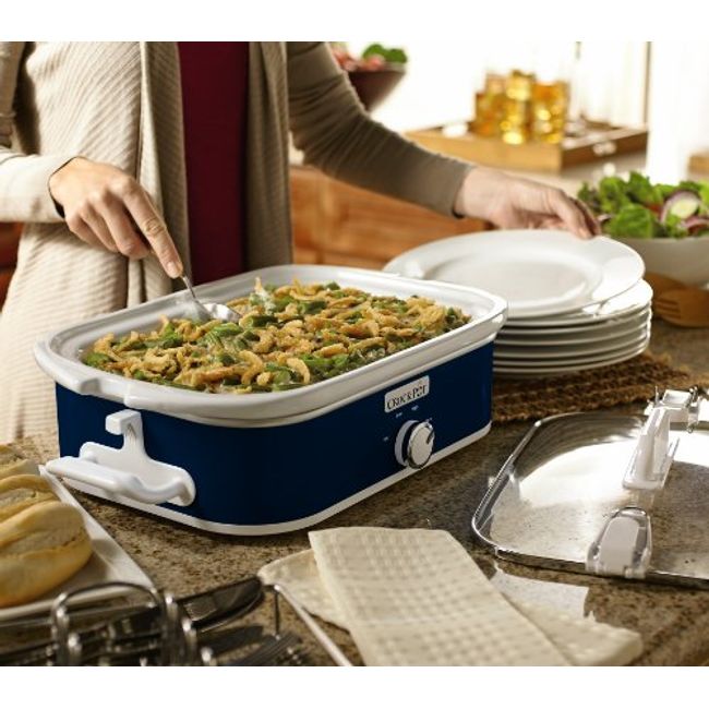 Crock-Pot Cook' N Carry Manual Portable Slow Cooker, 6 Quart