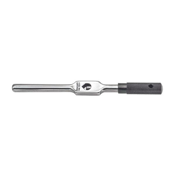 Starrett Tap Wrench with Tempered Gripping Surfaces - 1/16-1/4" (1.6-6.35mm) Capacity Tap Size, 6" (150mm) Body Length, 3/32-5/32" (2.4-4mm) Square Shank - 91A