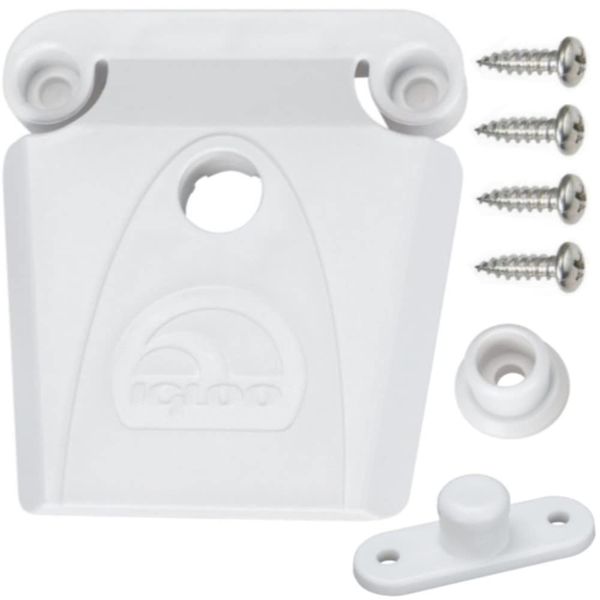 Igloo Cooler Latch with Winged and Single Screw Post