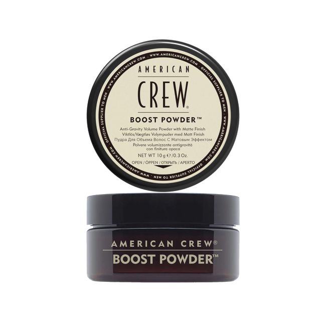 American Crew Volume Boost Hair Powder, Gifts For Men, Adds Thickness & Lift (1 x 10g) Matte Finish, Paraben Free & Water Soluble, Unisex