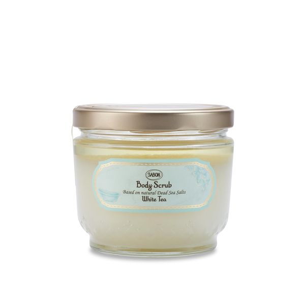SABON Body Scrub, 21.2 oz (600 g), White Tea