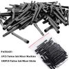 SOTICA 100 Pcs Ink Mixer Machine Kit, Ink Makeup Ink Mixer withMixing Sticks Set Pigment Agitator Ink Mixer Sticks for Makeup Accessories