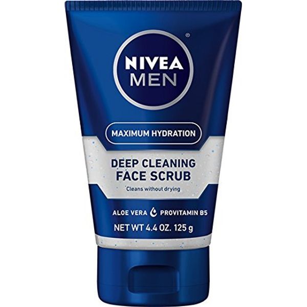 3 Pack Nivea For Men Energizing Face Scrub 4.4 Oz 125 G Each