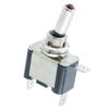 Yellow LED illuminated On/Off Toggle Switch SPST 12V Flick Auto Car