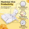 Queen Bee Cage (5 pcs) Transparent Plastic Clip Catcher Trap Box for Beekeeping