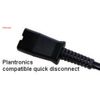 Replacement Quick Disconnect Coil Cable For M-12 Amplifier And All H-Series Headsets