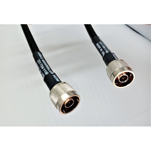 Cable Assemblies Now - Quality Economy Coaxial Cable - Drop in Replacement for LMR-240/LMR240 - N-Male to N-Male - 50 Feet