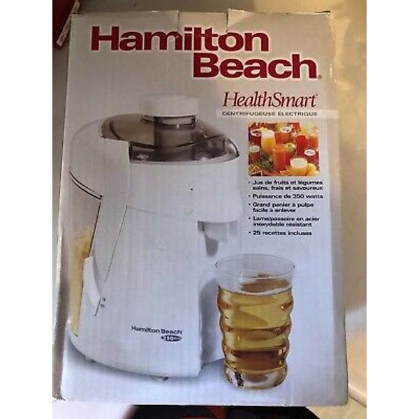 Hamilton Beach Health Smart Juice Extractor Model #67800 !