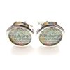 Kiola Designs Pittsburgh Pennsylvania Map Cufflinks