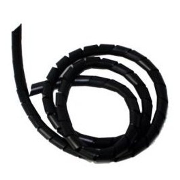 Cable-Core Spiral Binding - BLACK Cable Tidy Wrap 3mm x 10m