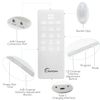 Tens Unit Muscle Stimulator 4 Channel Device Rechargeable Lightweight