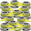 APUK 28x Checkpoint Original Wheel Nut Loosening Indicator Ring 33mm Replacement for Lorry Fleet