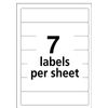 Avery 5204 Easy Peel Permanent File Folder Labels, Pack of 252  2/3" x 3 7/16"