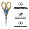 Westcott Titanium Bonded Non Stick Scissors, 7" Straight