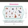 Pimpernel - Wrendale Designs Collection Large Handled Tray - 18.9" x 11.6"