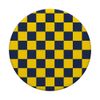 Gold and Royal Blue Checkerboard Pattern - Regal Contrast PopSockets Swappable PopGrip