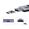 CABLECC USB 3.0 to Micro SD SDXC TF Card Reader with Micro Type C USB-C OTG Adapter for Tablets/Phones