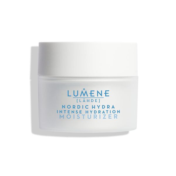 Lumene Nordic Hydra Intense Hydration 24H Face Moisturizer - Lightweight Face Cream + Dry Skin Hydrating Moisturizer - Organic Nordic Birch Sap, Arctic Spring Water & Plumping Hyaluronic Acid (1.7oz)