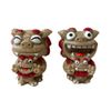 Shisa Figurine Parent-Child Shisa Compact