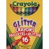 Crayola Bulk Buy Glitter Crayons 16/Pkg 52-3716 (6-Pack)