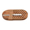 Mud Pie Bread Set Serving, board 7" x 12 1/2" | knife 9", BROWN