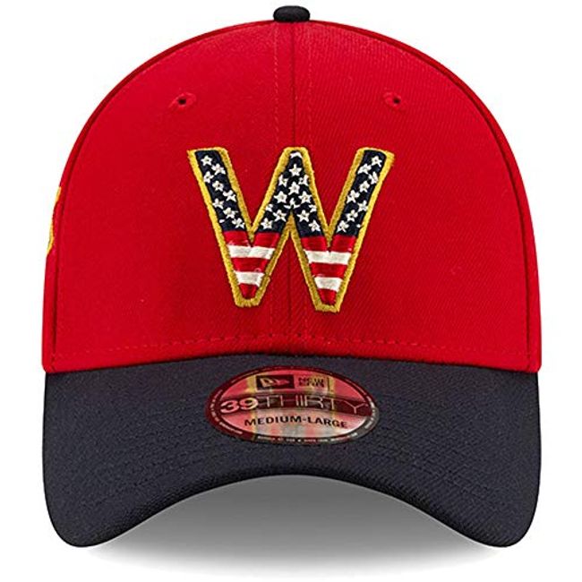 Washington Nationals Team Classic 39THIRTY Red New Era Flex Hat