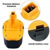 2packFor Dewalt 18 VOLT DC9096 DC9098 DC9099 DW9116 Cordless replacement Battery