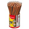 Maped Black Peps Pencils Triangular Grip Pack Of 72 Durable Smooth Writing
