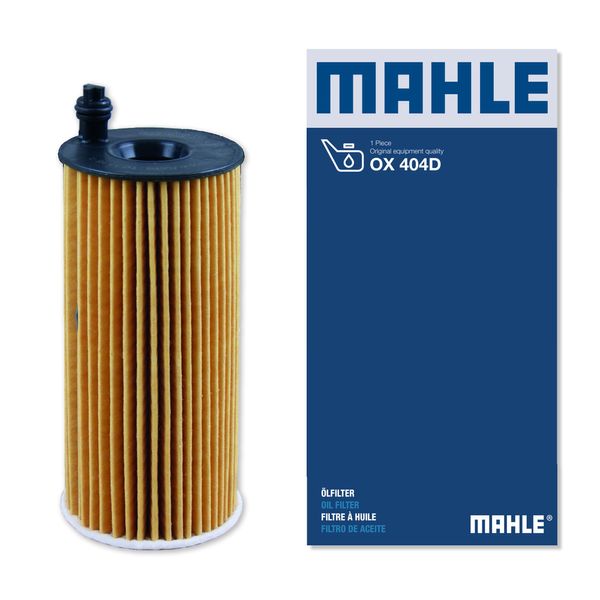 MAHLE Original OX 404D ECO Engine Oil Filter, 1 Pack