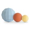 mushie Silicone Nesting Spheres Sensory Toy (Powder Blue)