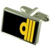 Royal Navy Insignia Rank Commander Cufflinks with pouch