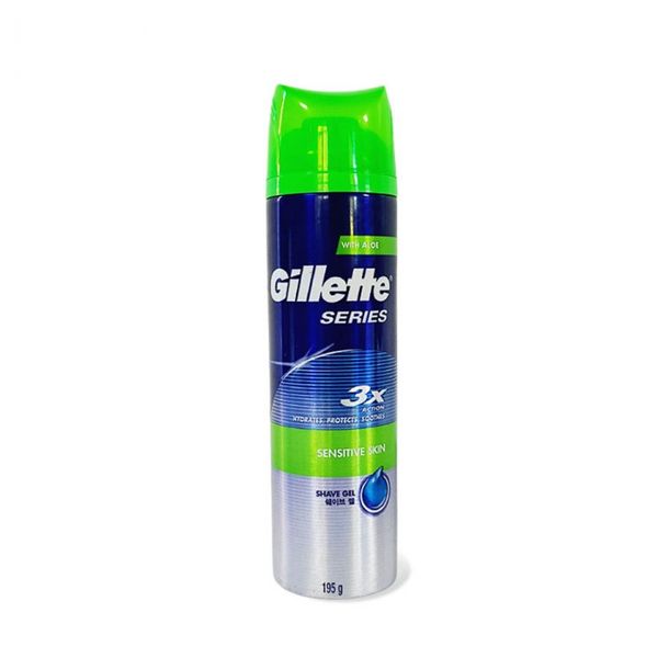 Gillette Sensitive Skin Shave Gel 185g Gillette Shave Gel Shaving Foam Shaving Supplies Shaving Cream Shaving Gel