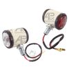 2x White Butler Side Marker Light Lamp Replacement for Fordson Dexta Nuffield 10/60 Tractor